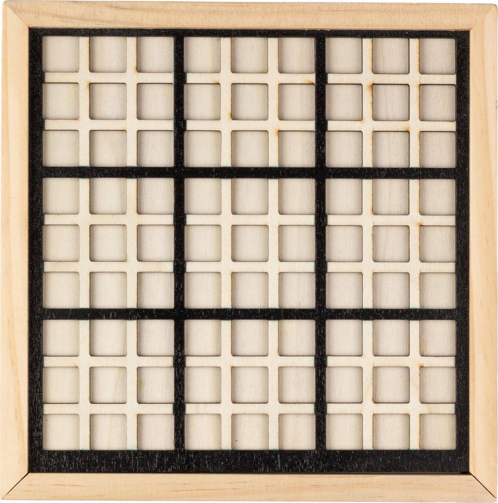 Houten Sudoku-spel Christa