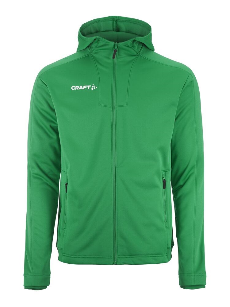 Craft - Evolve 2.0 Brushed Hood Jacket M - Team Green
