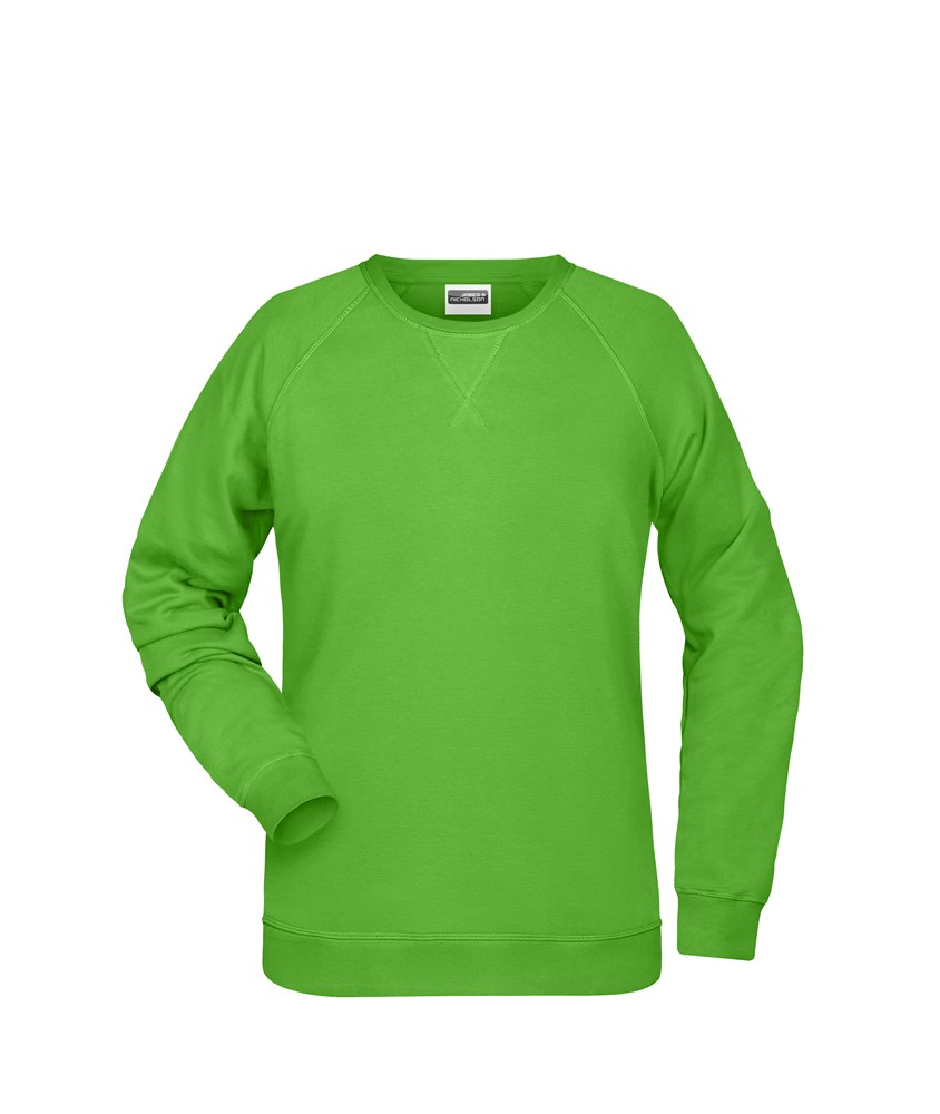Ladies' Sweat OCS Blended & RCS - Lime (ca. Pantone 360C)