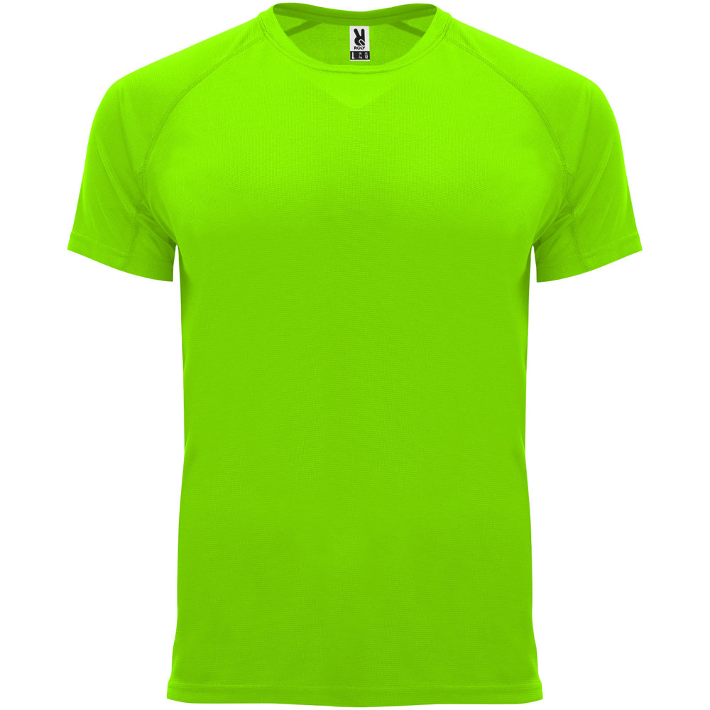 Bahrain sportshirt met korte mouwen voor heren - Fluor groen