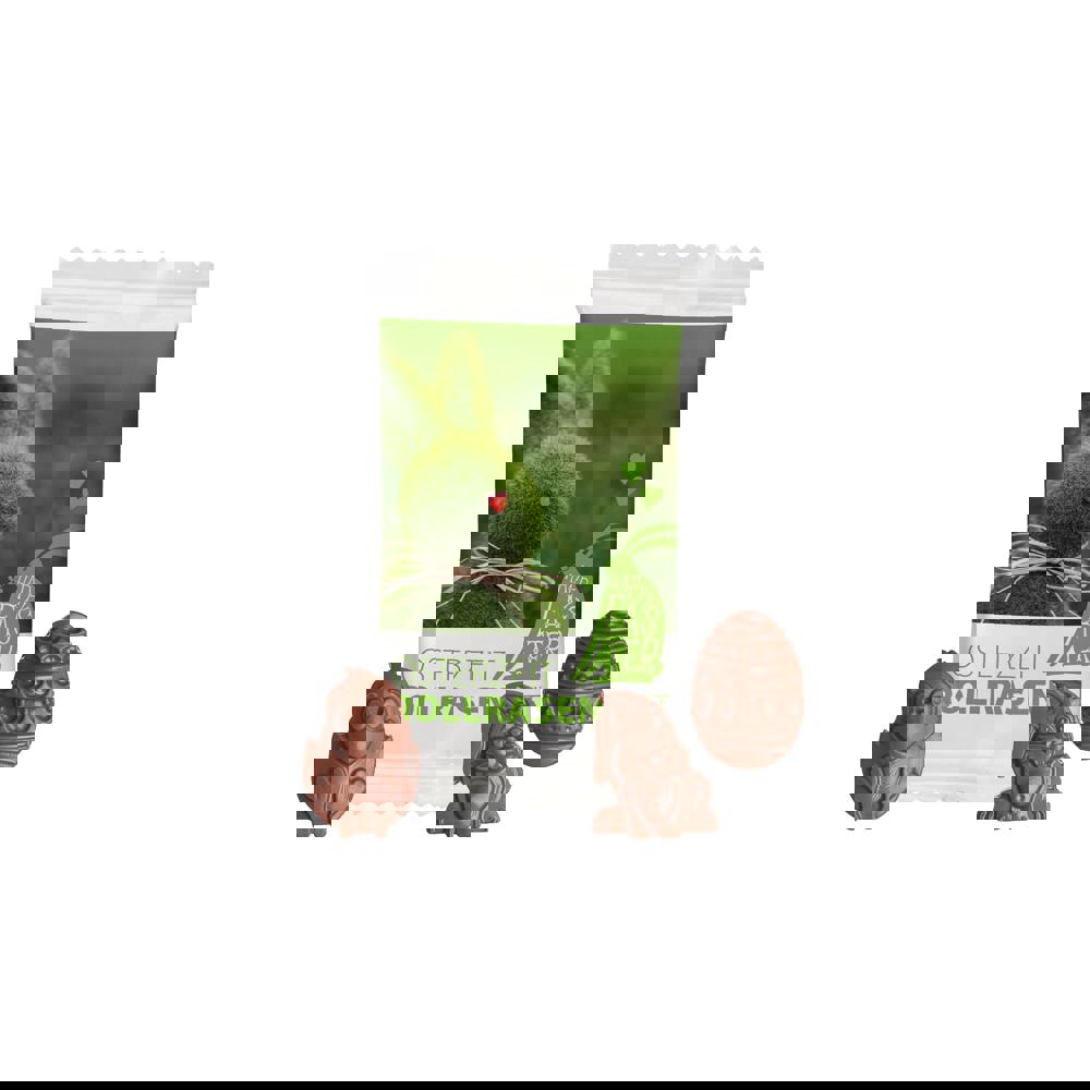 Chocolade Paasfiguur in papieren zakje