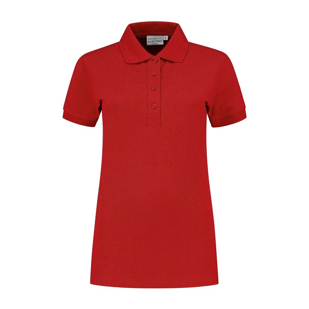 Santino Poloshirt Leeds Ladies - True Red