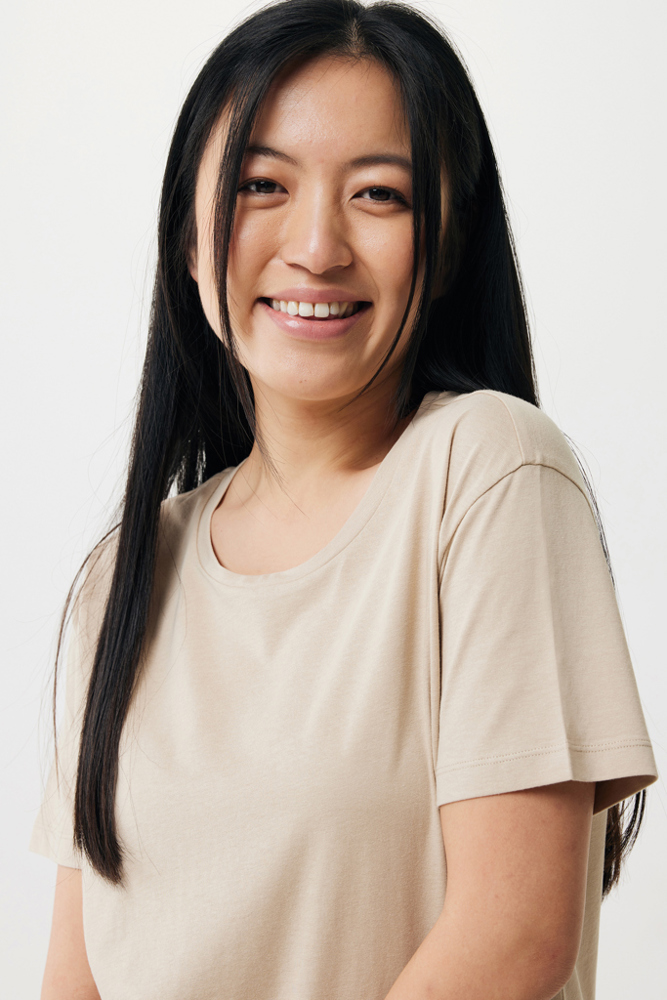 IQONIQ Yala dames lichtgewicht gerecycled katoen t-shirt