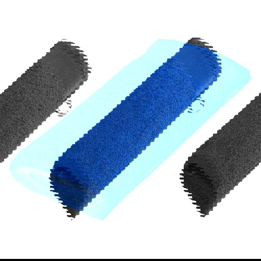 Sophie Muval golfhanddoek 55x30 cm, 450 gr/m² - Kobaltblauw (PMS 286c) / Kobaltblauw