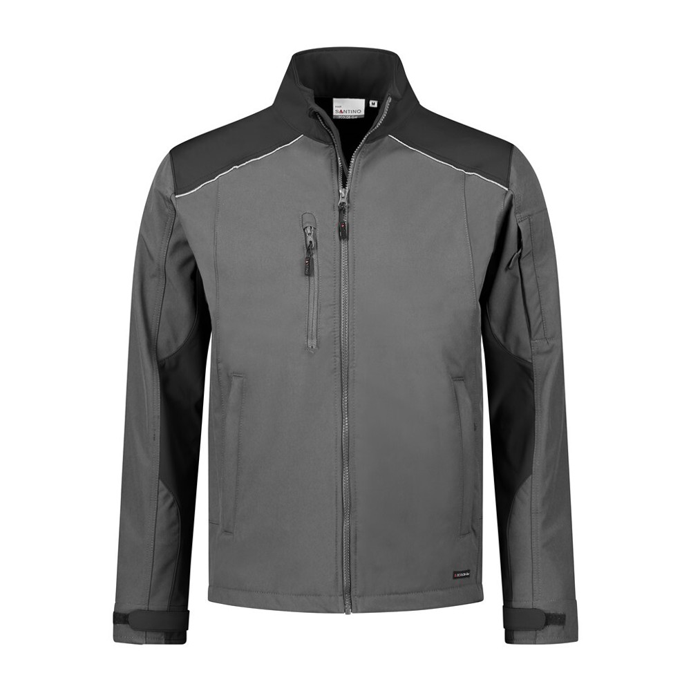 Santino Softshell Jacket Tour - Graphite / Black