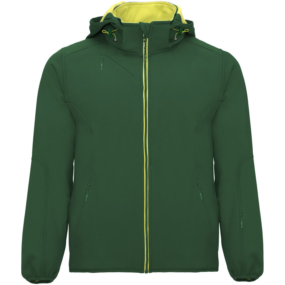 Siberia unisex softshell jack - Flessengroen