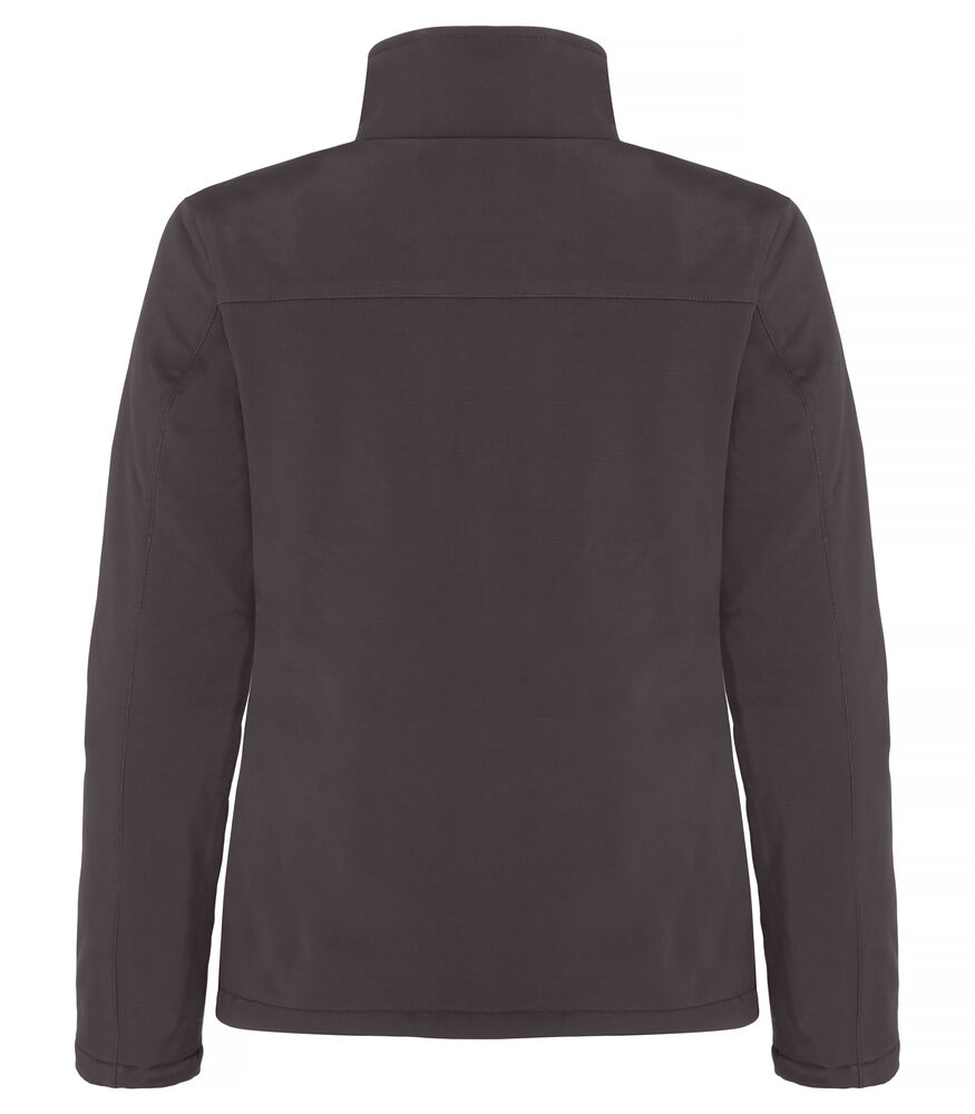 Clique - Padded Softshell Jacket Women Donkergrijs XXL