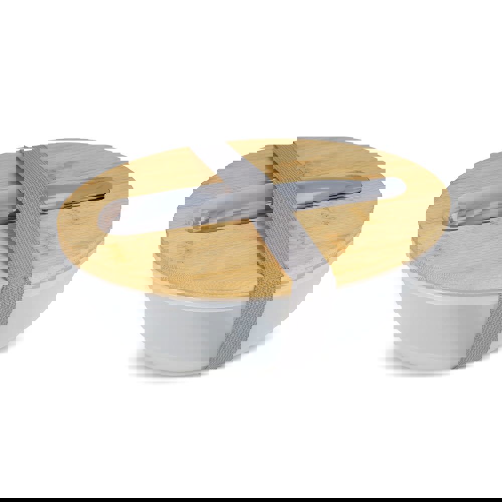 Lunchbox R-PP &amp; bamboe met bestek - 1L