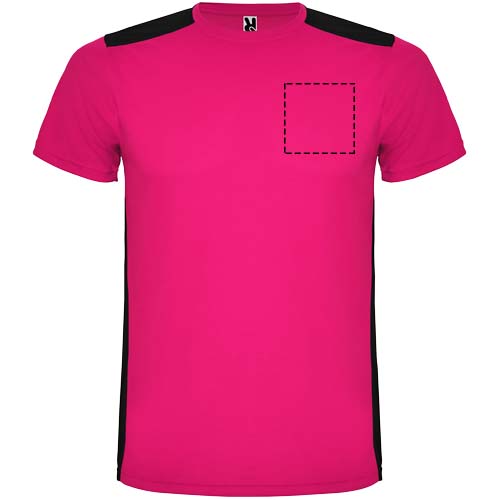 Detroit sportshirt met korte mouwen voor kinderen