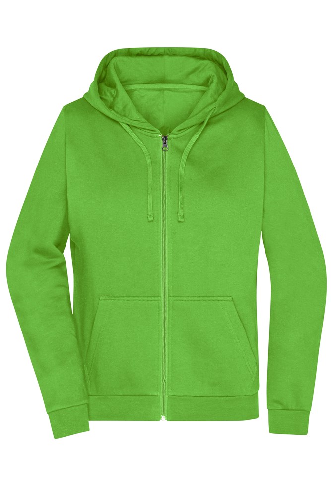 Ladies' Promo Zip Hoody - Lime (ca. Pantone 360C)