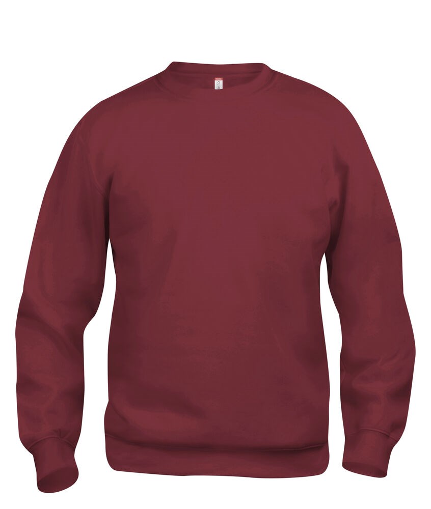 Clique - Basic Roundneck - Bordeaux