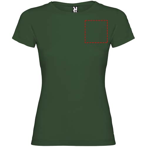 Jamaica 155 g/m² damesshirt met korte mouwen