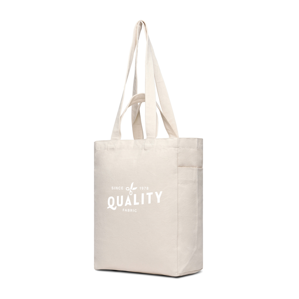 VINGA Hilo AWARE™ gerecycled canvas tas met ritssluiting