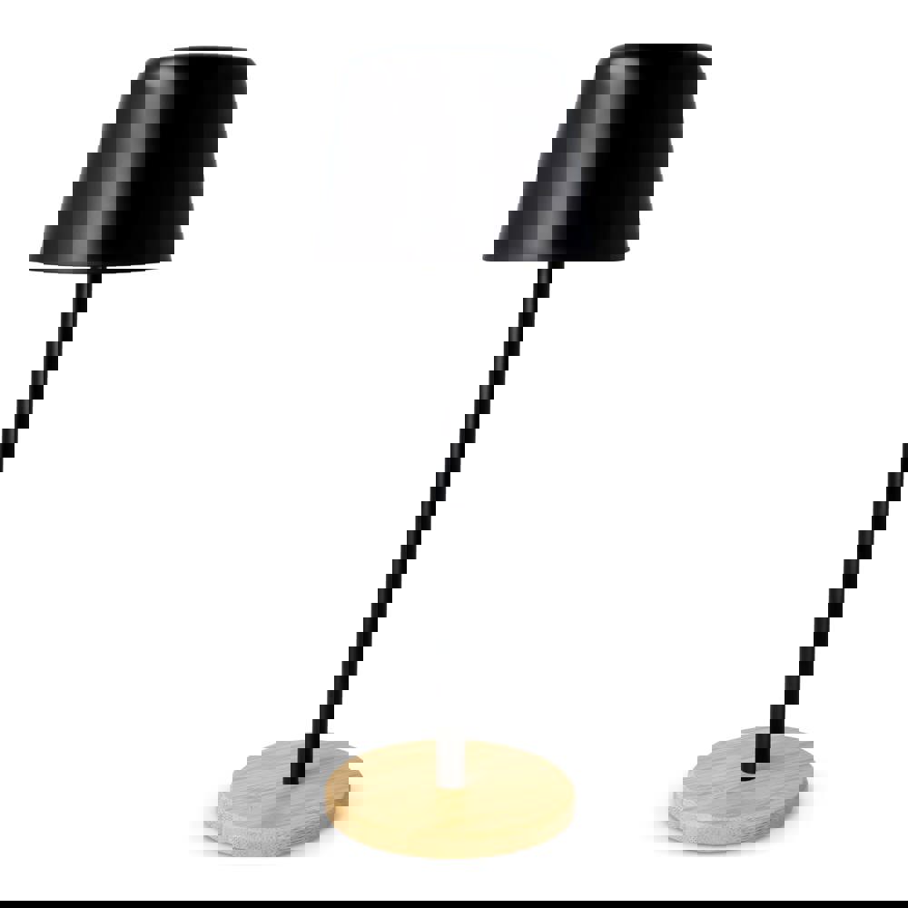 Solis Dimbare Tafellamp met Bamboe basis