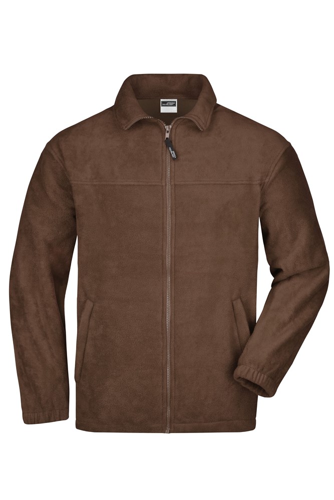 Full-Zip Fleece - Bruin (ca. Pantone 476C)