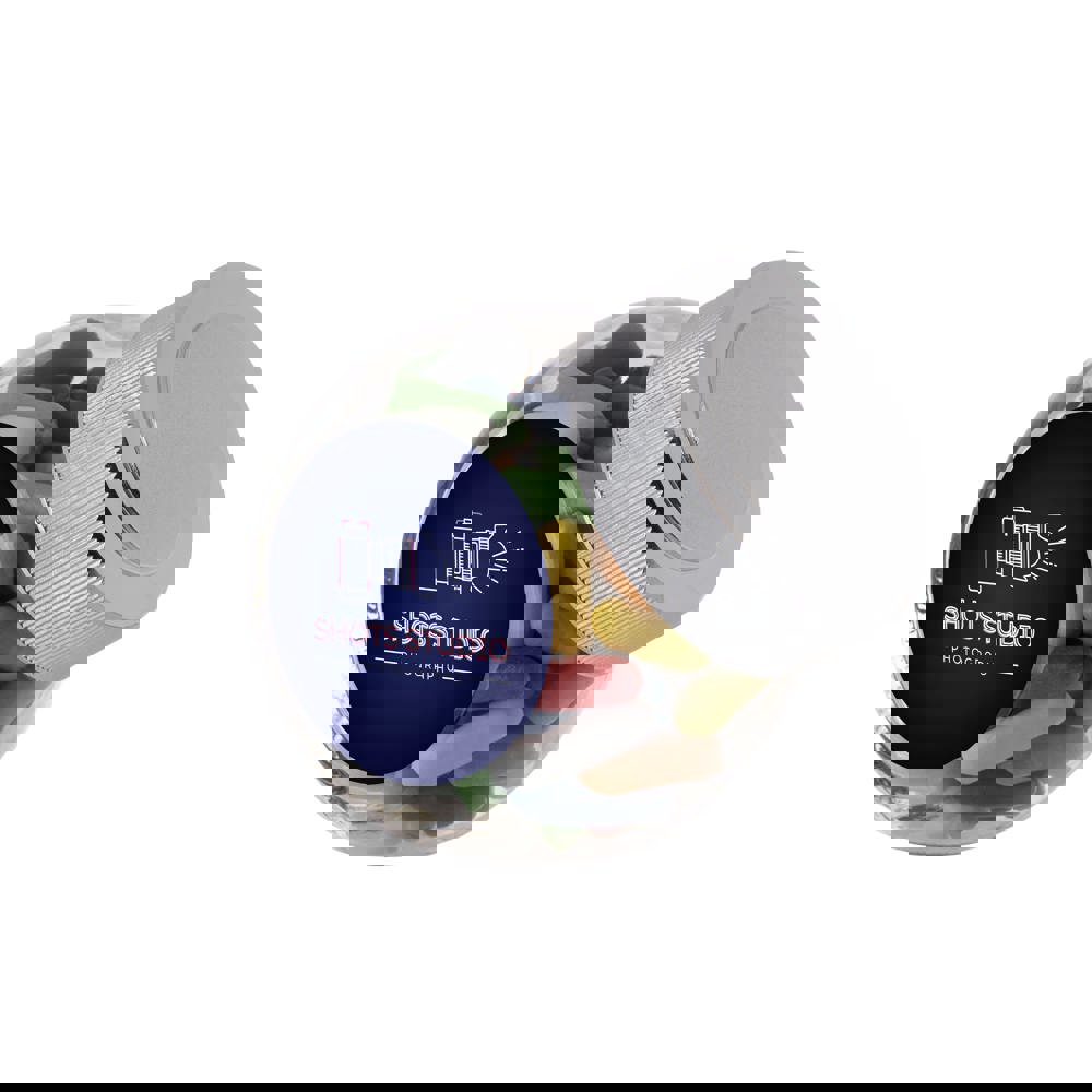 Mini glazen potje 0,2 liter, gevuld met snoep