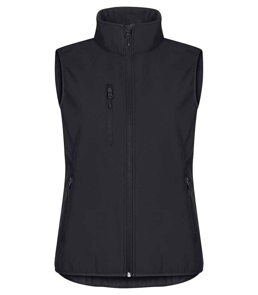 Clique - Classic Softshell Vest Women - Zwart