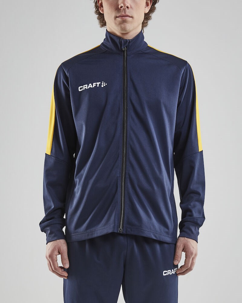 Craft - Progress Jacket M Navy/Sweden Yellow 3XL