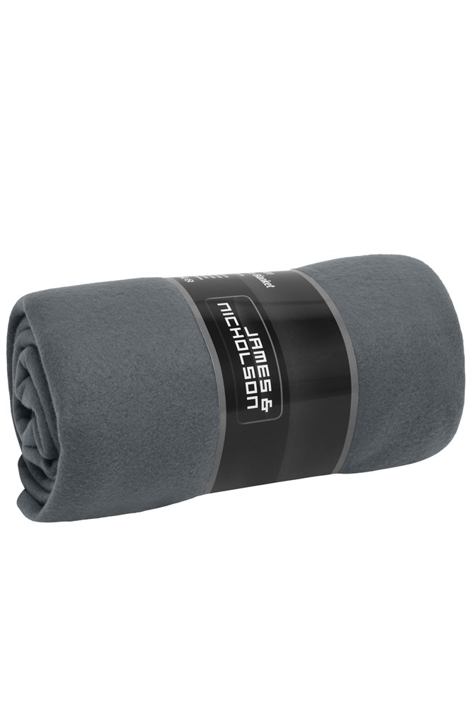 Fleece Blanket - Grijs/lichtgrijs (ca. Pantone 7540C
400C)