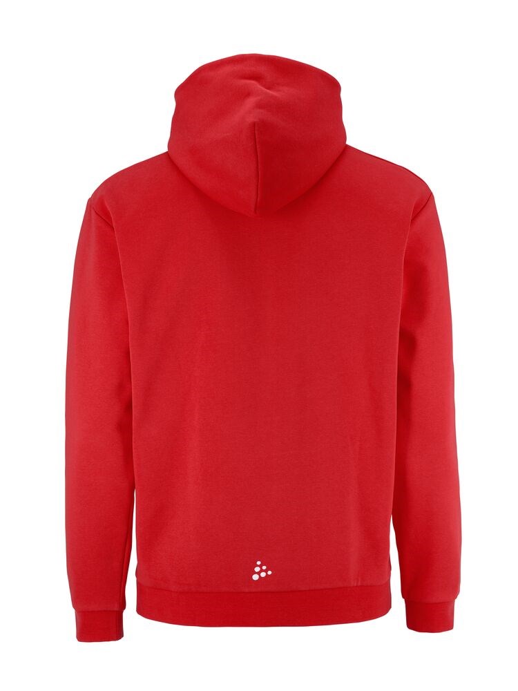 Craft - Community 2.0 Logo FZ Hoodie M Bright red XXL