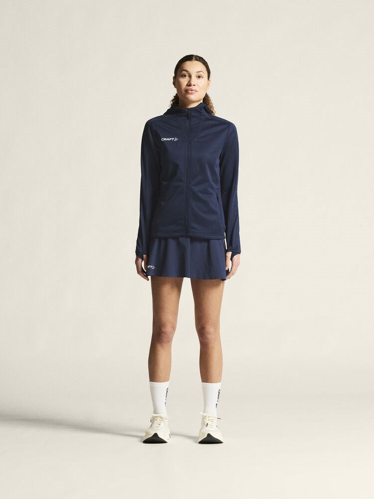 Craft - Evolve 2.0 Brushed Hood Jacket W Navy M