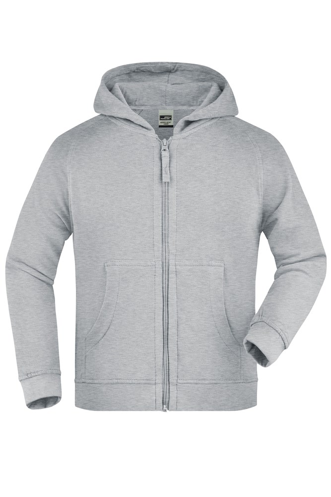 Hooded Jacket Junior - Heather-grijs (ca. Pantone CoolGray1C)