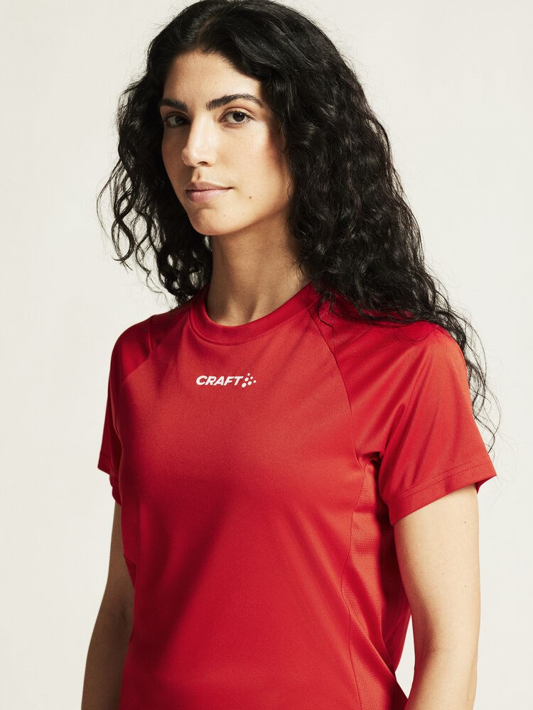 Craft - Rush 2.0 SS Tee W Bright Red XS