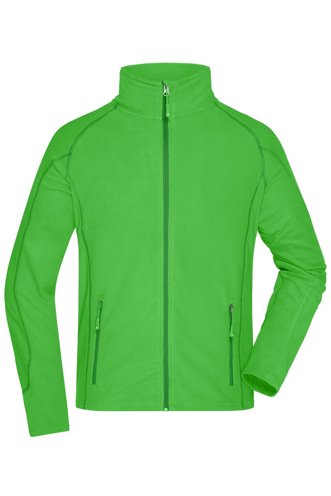 Men's Structure Fleece Jacket - Groen/donkergroen (ca. Pantone 360C
362U)