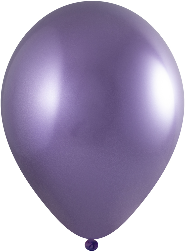Ballonnen onbedrukt 90/100 cm - Ø 35 cm - 12 inch - Paars Chroom (4770) (± PMS 8100)