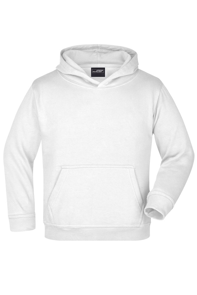 Hooded Sweat Junior - Wit (ca. Pantone white)