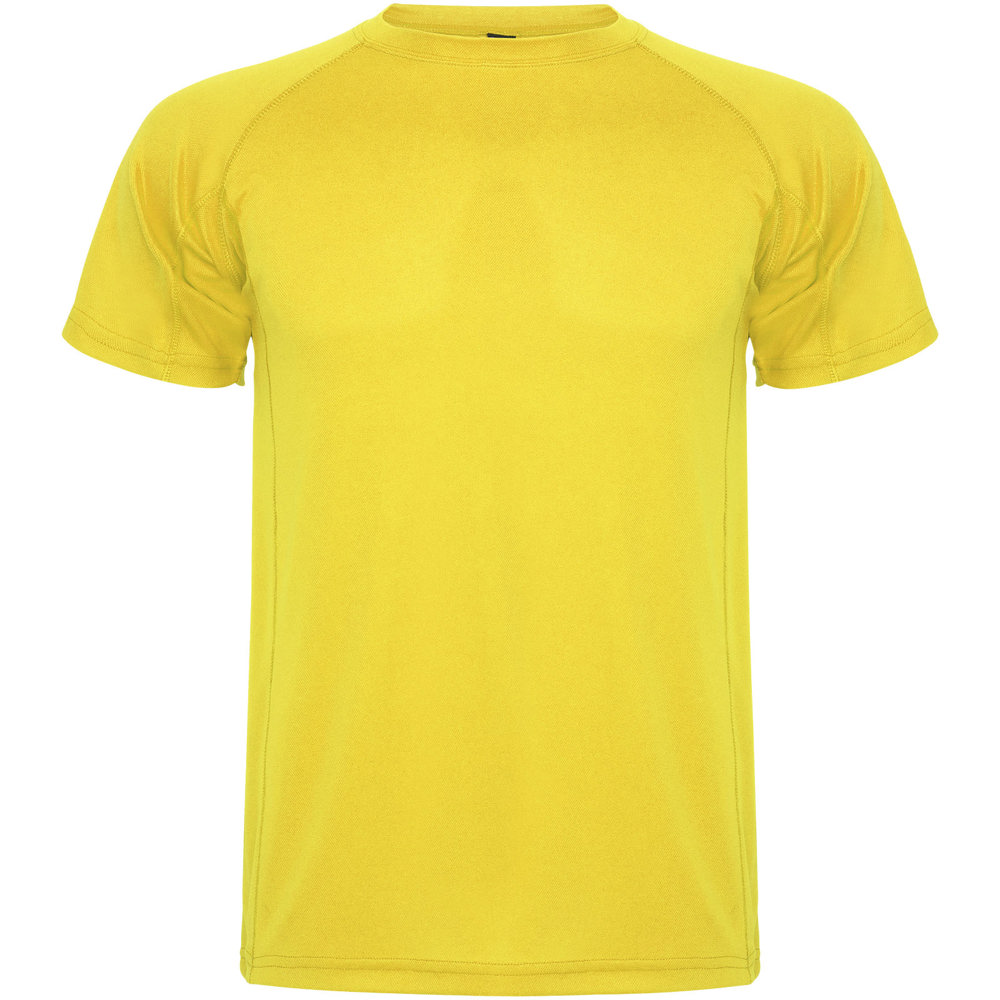 Montecarlo sportshirt met korte mouwen voor heren - Geel