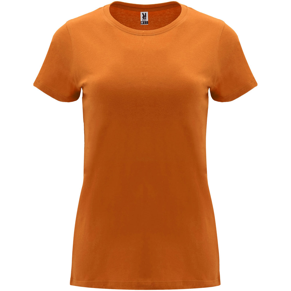 Capri 170 g/m² damesshirt met korte mouwen - Oranje