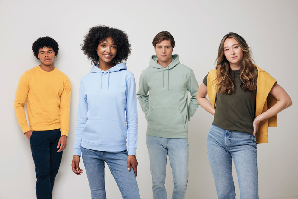 IQONIQ Jasper gerecycled katoen hoodie