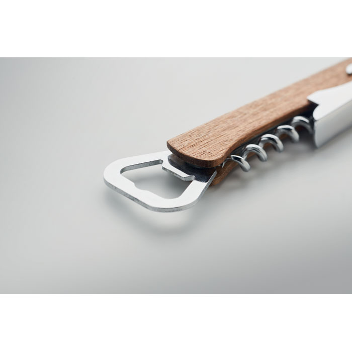 WOOL - 3 in 1 acacia flesopener