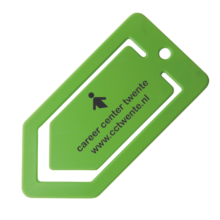 Papierclip pijl Maxi 120 mm - Lichtgroen