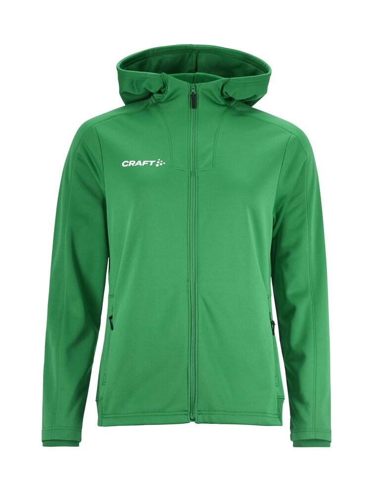 Craft - Evolve 2.0 Brushed Hood Jacket W - Team Green