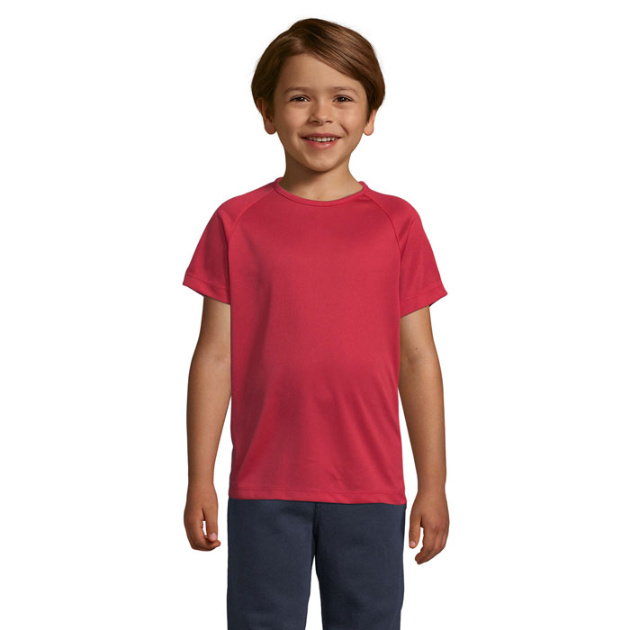 SPORTY KIDS - SPORTY kinder t-shirt 140g - Rood