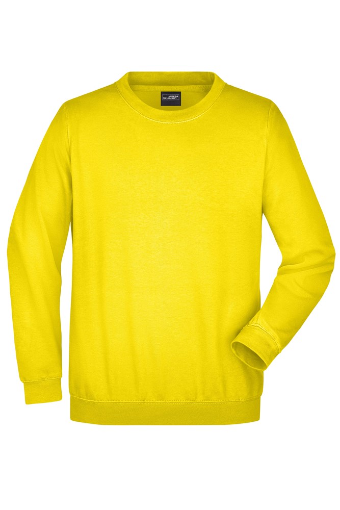Round Sweat Heavy - Zon-geel (ca. Pantone 116C)