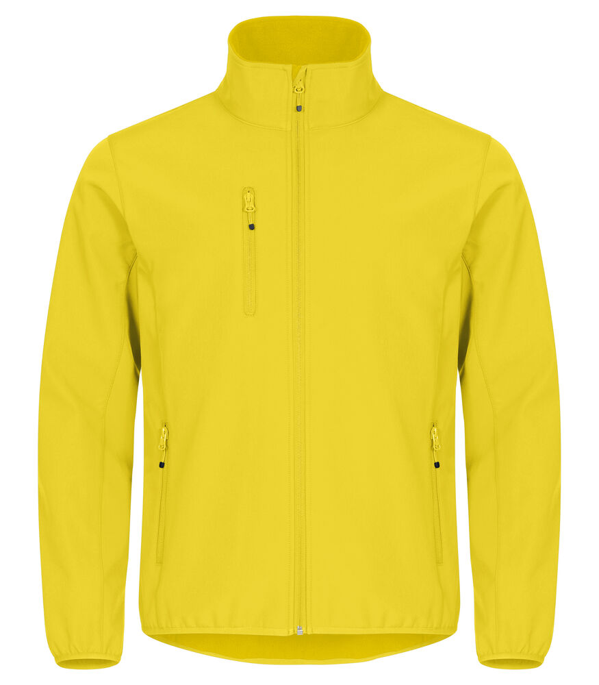 Clique - Classic Softshell Jacket - Lemon