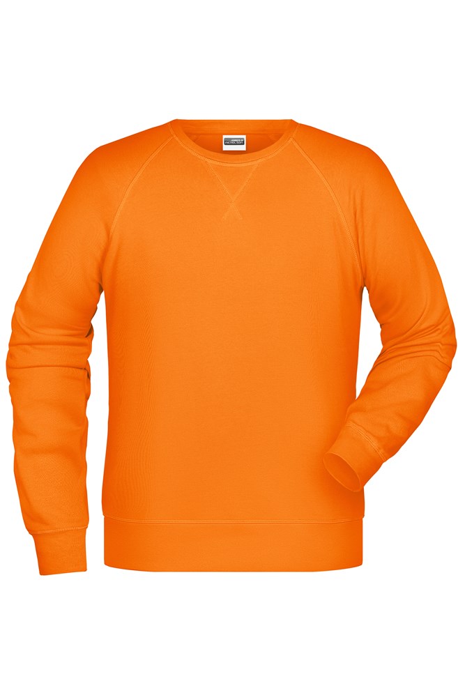 Men´s Sweat OCS Blended & RCS - Oranje (ca. Pantone 1575C)