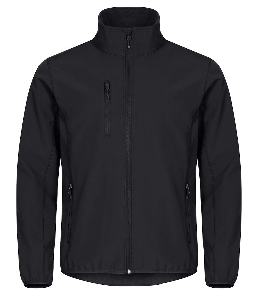 Clique - Classic Softshell Jacket - Zwart