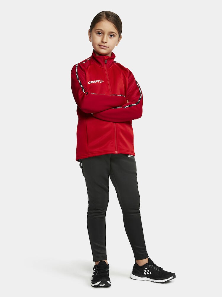 Craft - Squad 2.0 Full Zip Jr Bright Red-Express 110/116