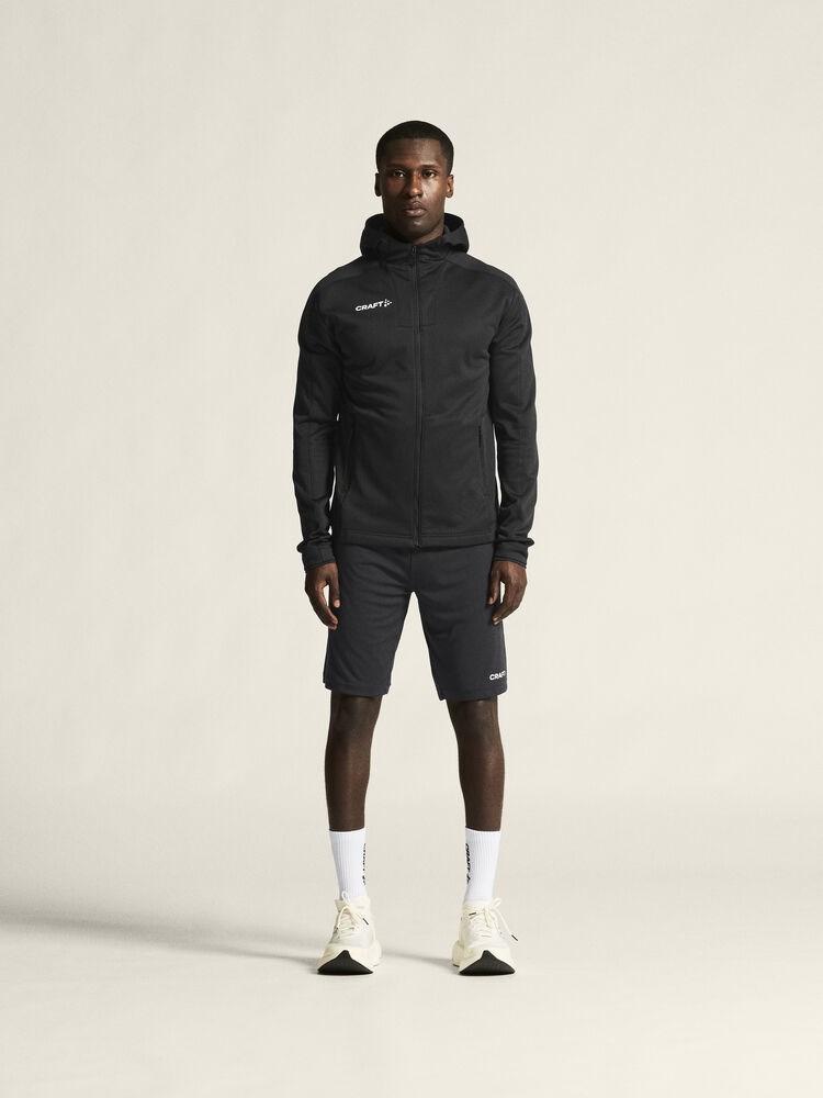 Craft - Evolve 2.0 Brushed Hood Jacket M Black L