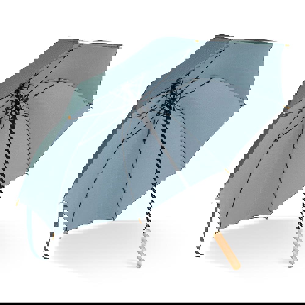 Stok paraplu 25” R-PET recht handvat auto open