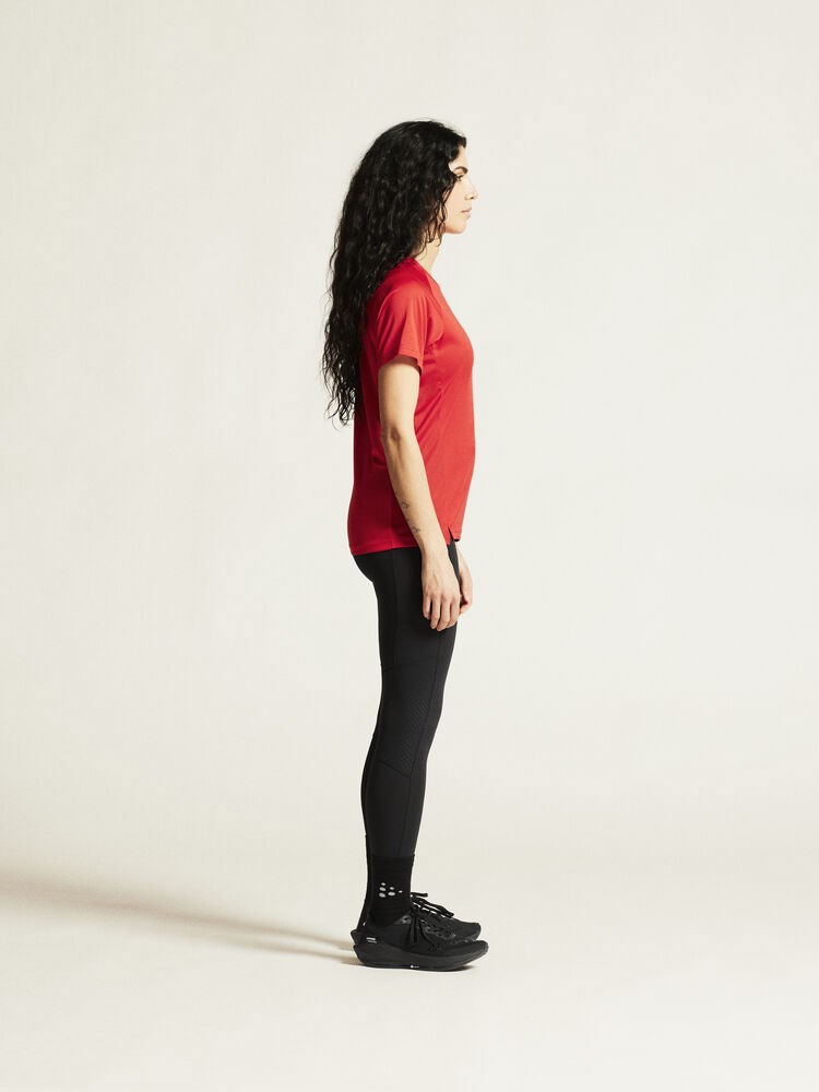 Craft - Rush 2.0 SS Tee W Bright Red XS