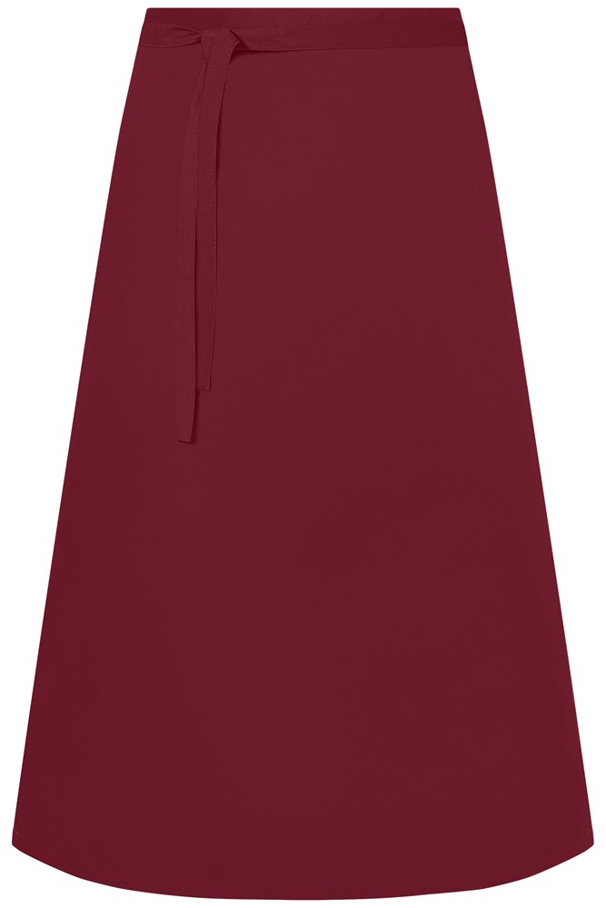 Apron Long - Wijnrood (ca. Pantone 195C)
