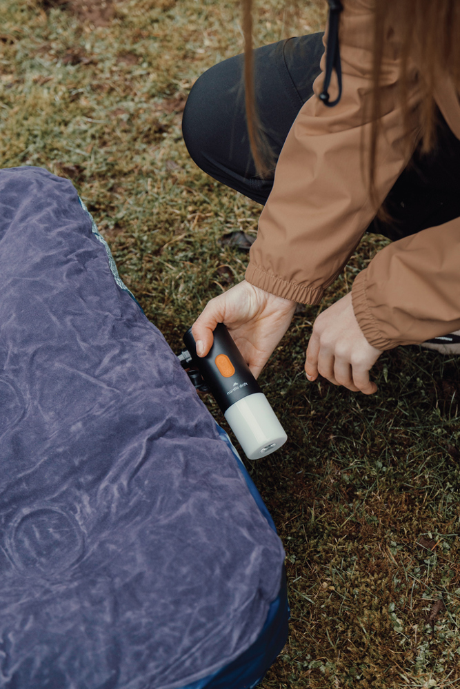 Nordic Drift Titan draagbare luchtpomp & campinglamp