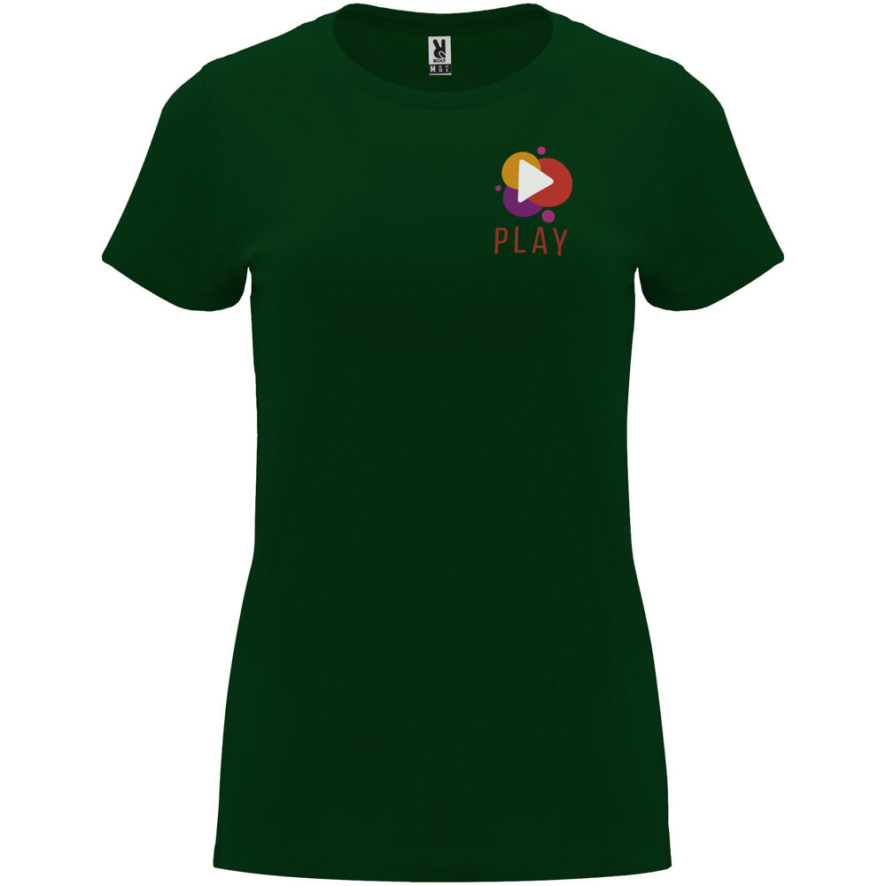 Capri 170 g/m² damesshirt met korte mouwen