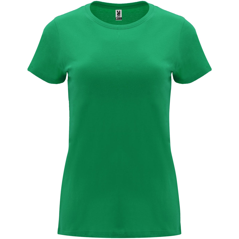 Capri 170 g/m² damesshirt met korte mouwen - Kellygroen