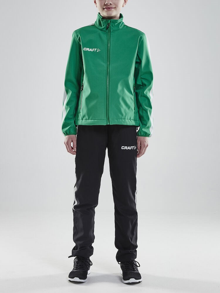 Craft - Pro Control Softshell Jacket Jr Team Green 134/140